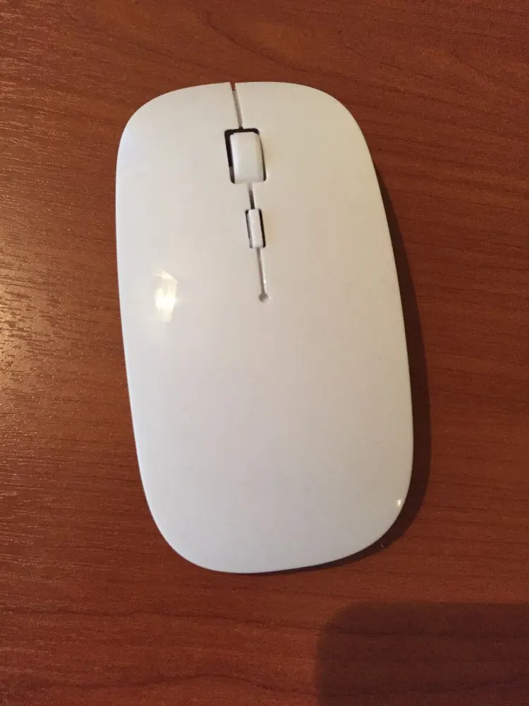 Ультратонкая Беспроводная оптическая мышь 2 4 ГГц для ноутбука ПК 10 м USB бытовая