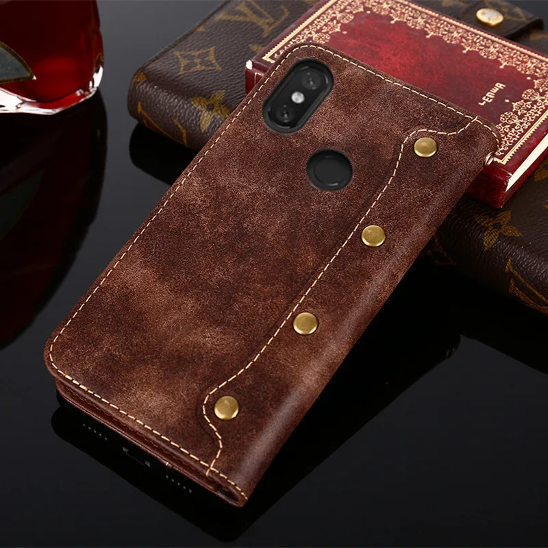 Чехол для Redmi Note 7, чехол для Redmi Note 7, деловой винтажный кожаный чехол-книжка для Xiaomi Redmi Note 7, Note7 Pro, чехол