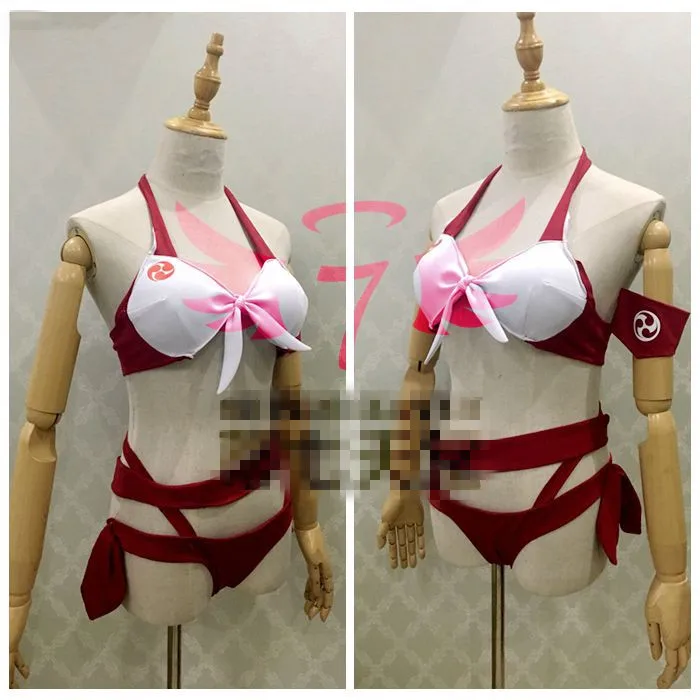 Honkai Impact 3rd Косплей Yae Sakura Костюм купальник на заказ летнее бикини|Игровые костюмы|