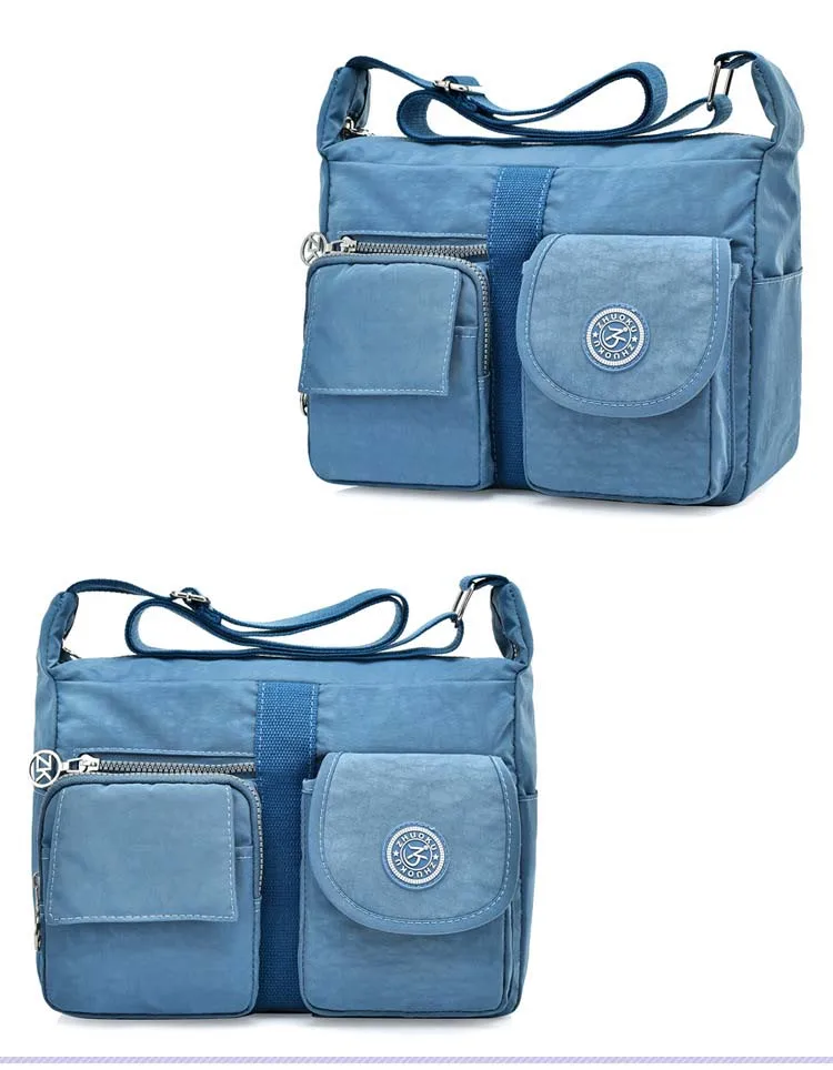 Для женщин Курьерские сумки нейлон Женские Сумки плеча Crossbody сумка для Для женщин сумка мешок основной Marques zk757