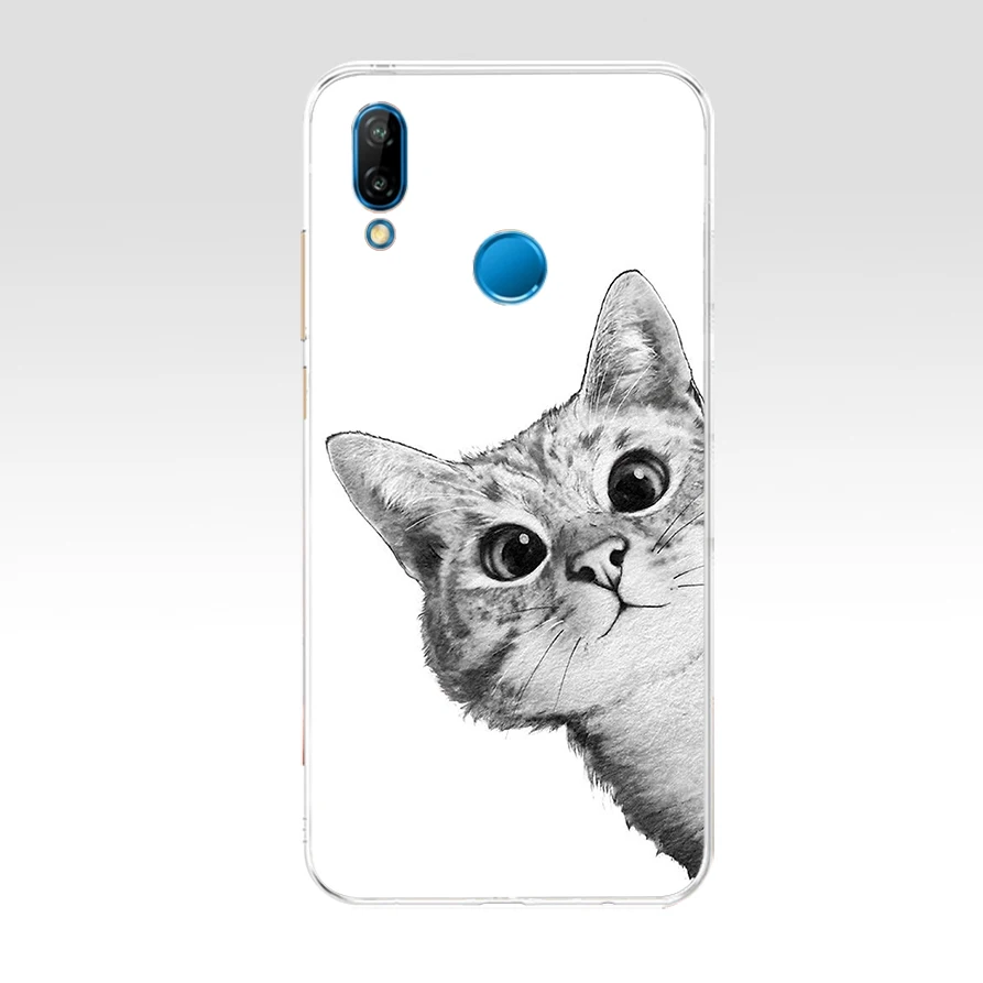 25 W силиконовый чехол для huawei nova 3 3i Чехол Мягкий ТПУ задняя крышка для телефона для nova 3 nova 3i INE-LX2 INE-LX9 чехол - Цвет: 25