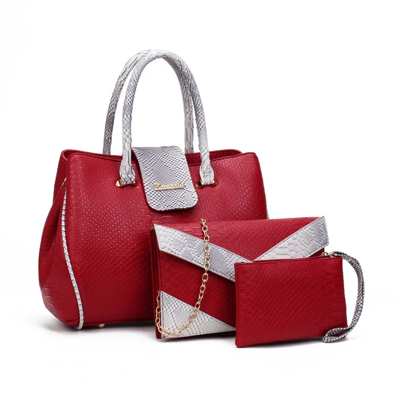 3 шт./компл. женские композитные сумки 2018 европейские и американские роскошные