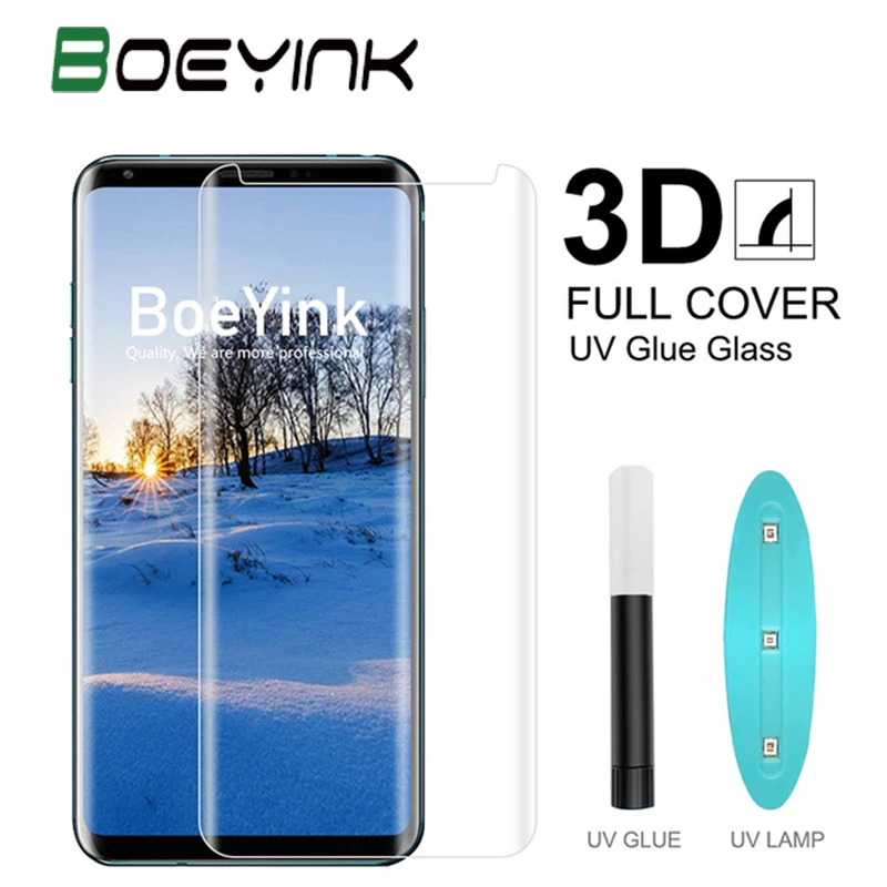 Изогнутое закаленное 3d-стекло BoeYink для LG V30 G7 ThinQ защитная пленка экрана полное