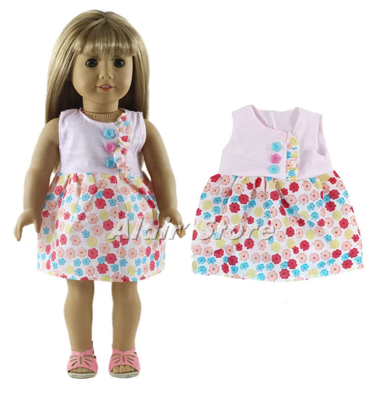 1 комплект красивое платье принцессы наряд кукольная одежда для американской