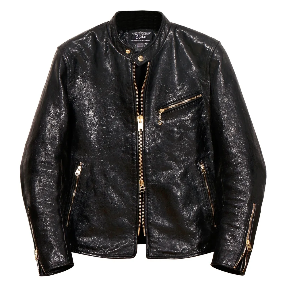 Бесплатная доставка. Роскошная куртка в итальянском стиле. Куртки из натуральной