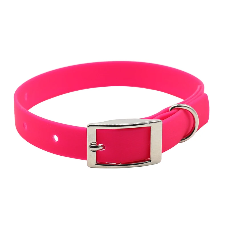 Регулируемый ошейник для собак мягкие удобные ошейники из ПВХ маленьких средних