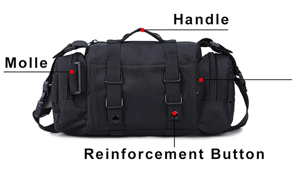 Тактический военный для охоты утилита Чехол Сумка через плечо армии Молл схема