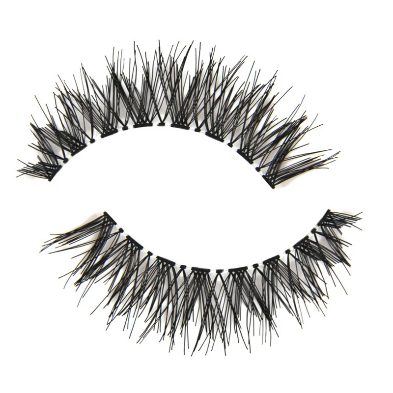 5 пар Накладные ресницы натуральные Ленточные накладные крест накрест ресниц