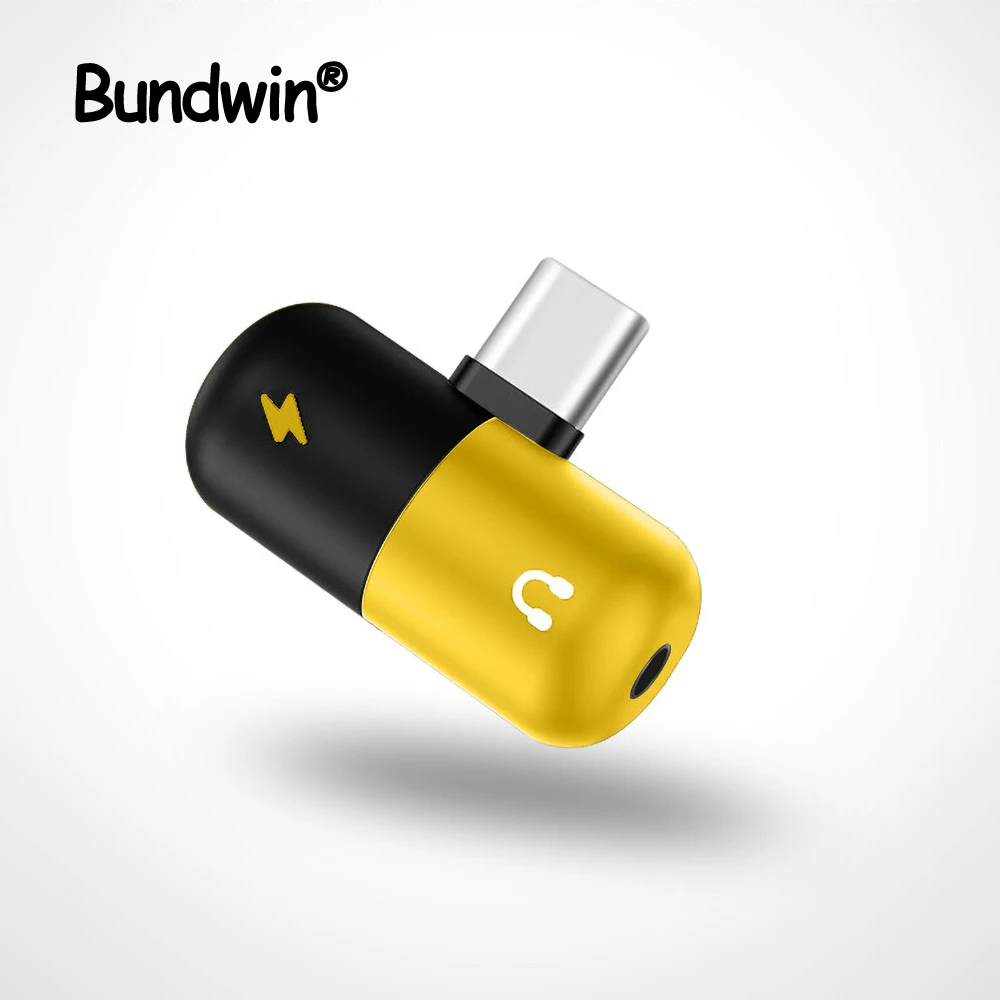 Bundwin милый USB C Тип до 3 5 мм разъем для наушников | Мобильные телефоны и аксессуары