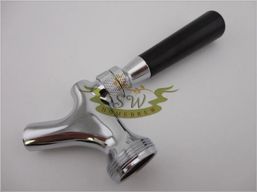 Фото Кран для пива кран диспенсер хромированный с пластиковой ручкой beer tap draft beer tapkeg tap Кран для пива кран диспенсер хромированный с пластиковой ручкой beer tap draft beer tapkeg tap
