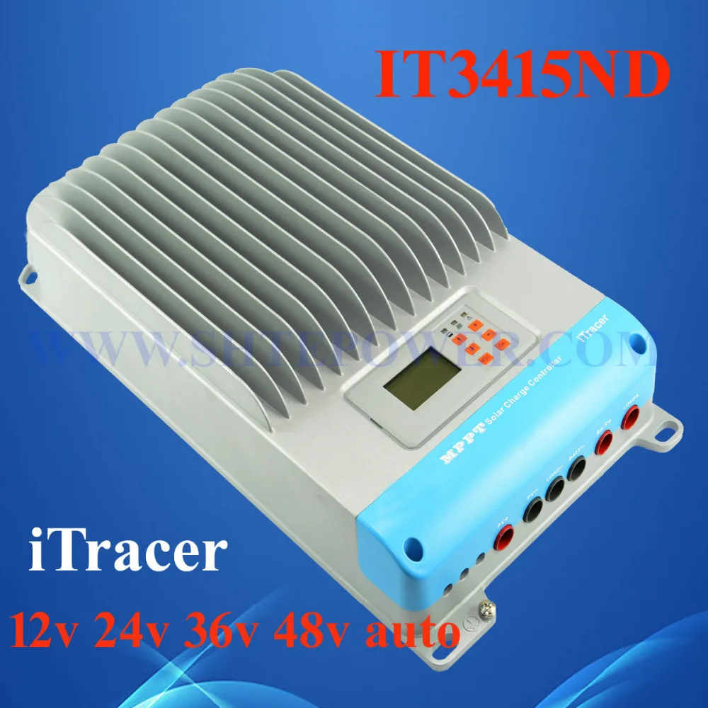 It3415nd солнечный регулятор 12 В 24 36 48 авто mppt заряда 150 30a|controller dmx512|control matrixcontroller vga |