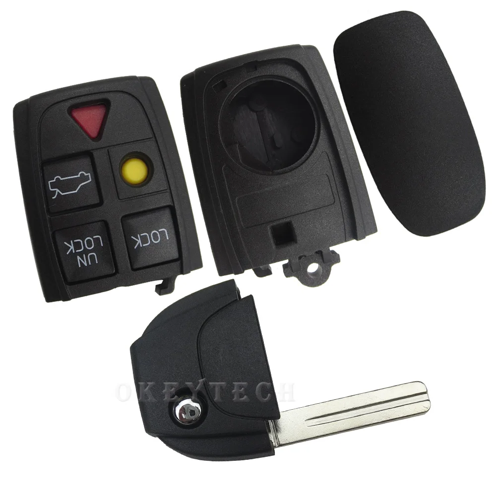 OkeyTech 5 кнопочный пульт дистанционного управления Складной флип чехол для
