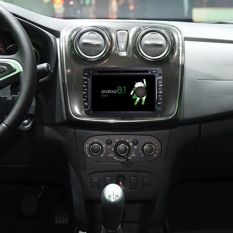 Android 9 0 2 Din Автомобильный мультимедийный gps навигатор Автомагнитола для Rentult Duster