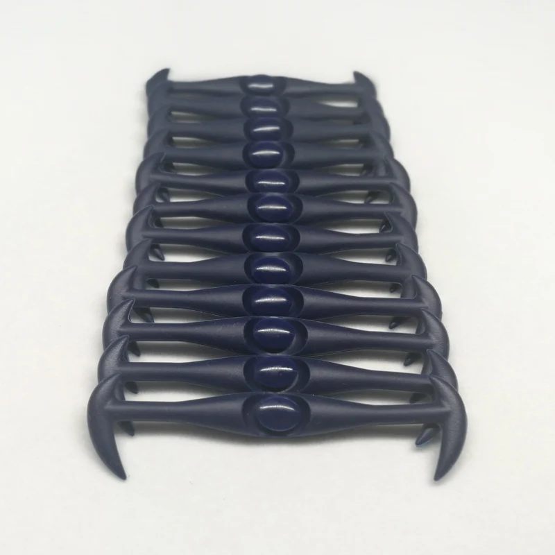 B Deep-Blue 12 pcs Эластичные шнурки без завязок ленивый безопасный силиконовые шнурки для обуви унисекс эластичные силиконовые шнурки 3 стиля 12/16 шт./партия 1/3/8 Размер 26 цветов - Цвет: B Deep-Blue 12 pcs