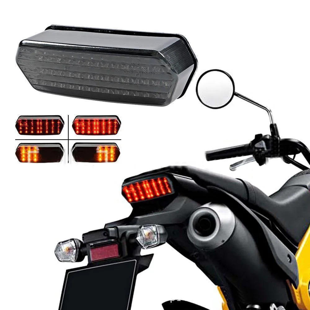 

LED motorcycle Tail light Brake Light For Honda Gr0m 125 MSX Sm0ke 14-16 drop shipping