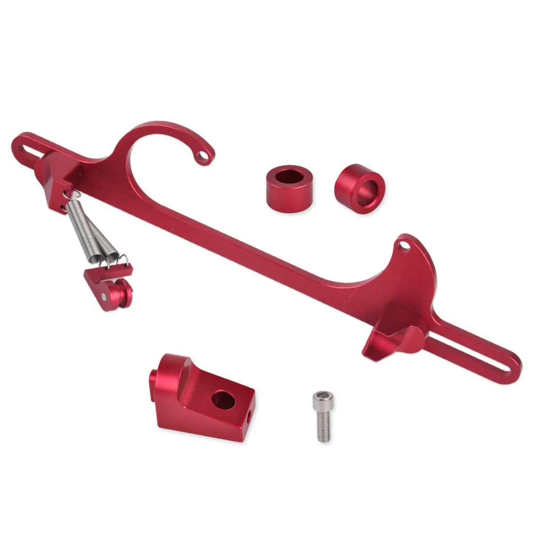 CITALL Автомобиль SUV Holley 4150 4160 серия красный алюминиевый сплав Дроссельный кабель Carb кронштейн карбюратора подходит для Ford& Mopar Chey
