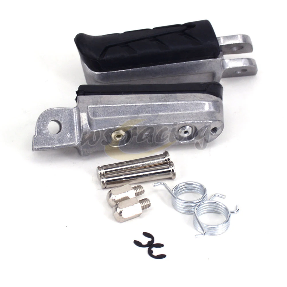 Подножка мотоцикла передней подножки педали для HONDA NTV600 NT650 88-92 NTV650 CB750 VFR800 CB900 CBR900 CBR500 CBR500R