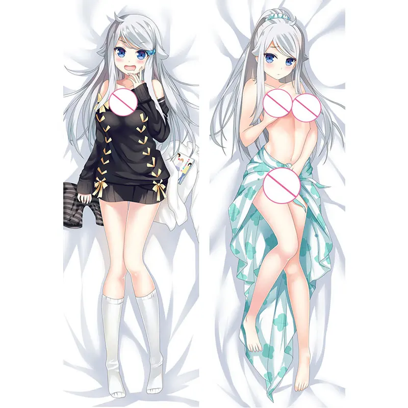 Type E arrivalsanime Подушка Чехол Dakimakura Декоративные Чехлы на подушку замороженная Эльза и Анна постельные принадлежности обниматься тела Чехол - Цвет: Type E