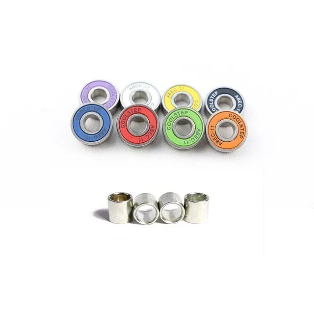 ABEC-11 Colorful 1 шт., новинка, хорошее качество, SHR78A, колеса для скейтборда, 83 мм, 90 мм, 97 мм, PU электрические колеса для скейтборда, колеса для Лонгборда - Цвет: ABEC-11 Colorful