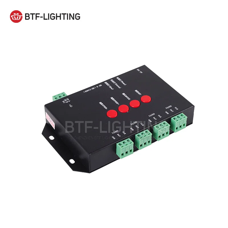 T300K T500K T4000S T8000A светодиодный RGB контроллер для WS2812B WS2811 TM1804 LPD6803 каких-либо IC цветная(RGB) светодиодная полоска DMX контроллер