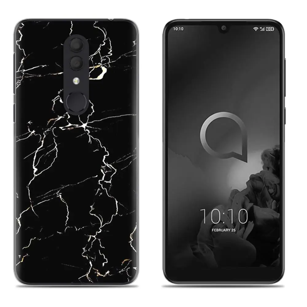 16 Ударопрочный чехол для телефона для Alcatel 3()/5053 цветной Мягкий силиконовый чехол из ТПУ с рисунком - Цвет: 16