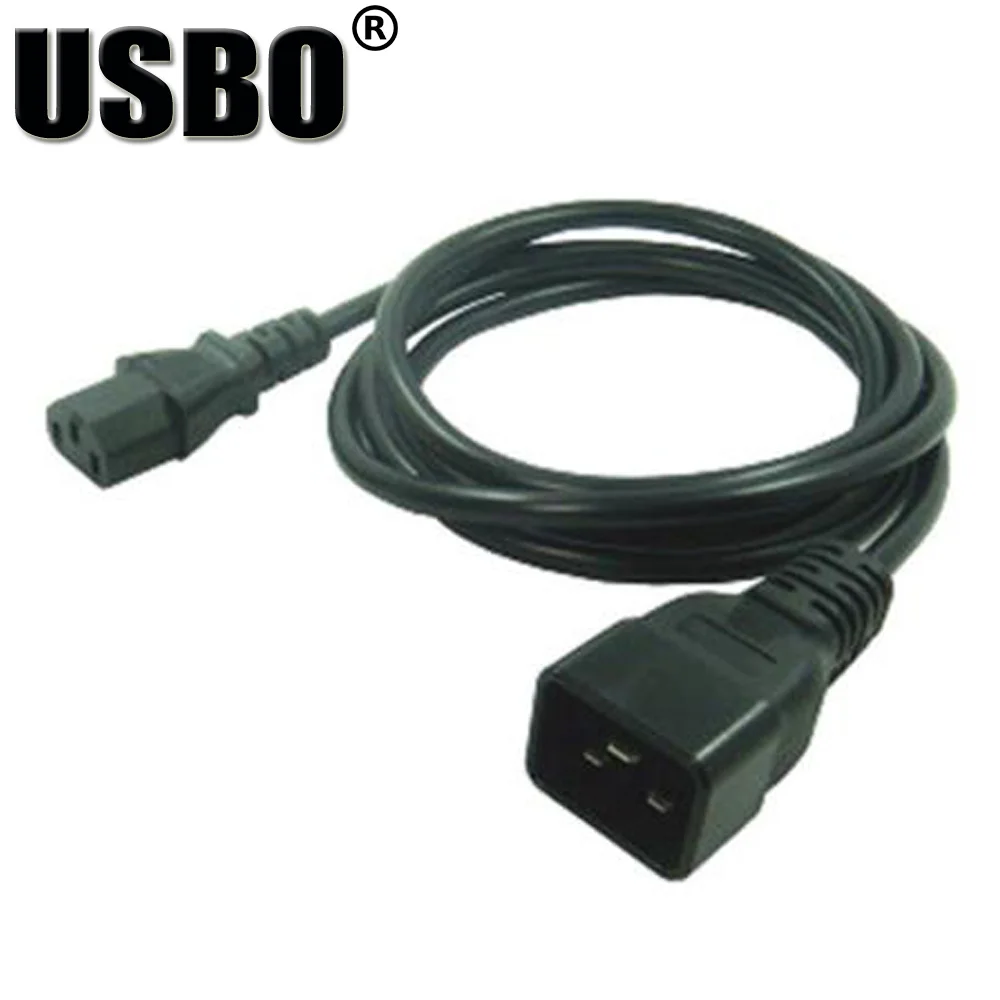 Кабель удлинитель IEC320 C13 C20 16 А 1 8 м|power cable|certificate |