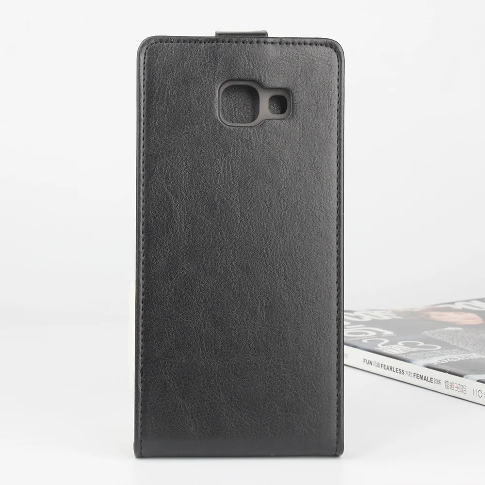 PU Leather Case For Samsung Galaxy A8 2016 Откидная Крышка мультфильм Живопись Телефон Защитный Для