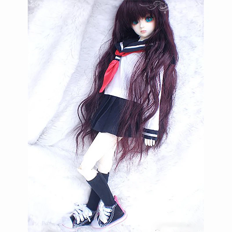 Кукла Cateleya SD BJD 1/3 1/4 1/6 черно белый японский студенческий Костюм Моряка|Куклы| |
