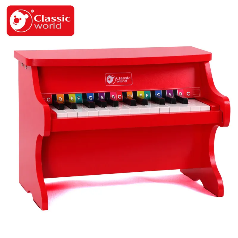 Классический мир ребенка пианино 8 Note деревянные музыкальные игрушки для