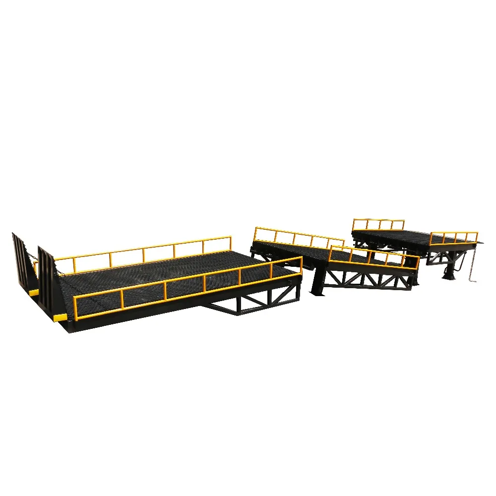 MDR 6 три штуки дизайн контейнер загрузки док рампы гидравлический ручной склад