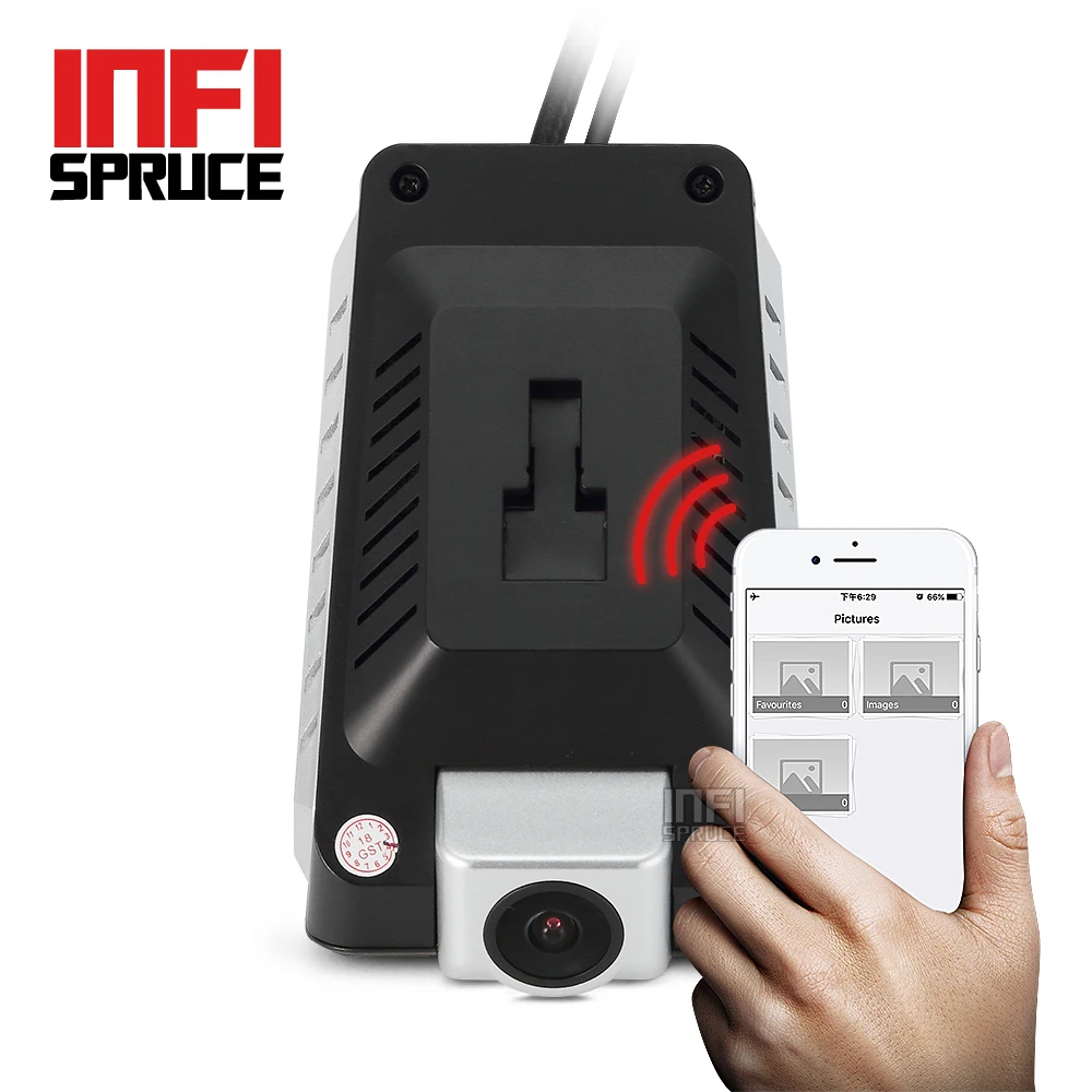 Автомобильный видеорегистратор автомобильная мини камера с Wi Fi DVR 1080P FHD ночным