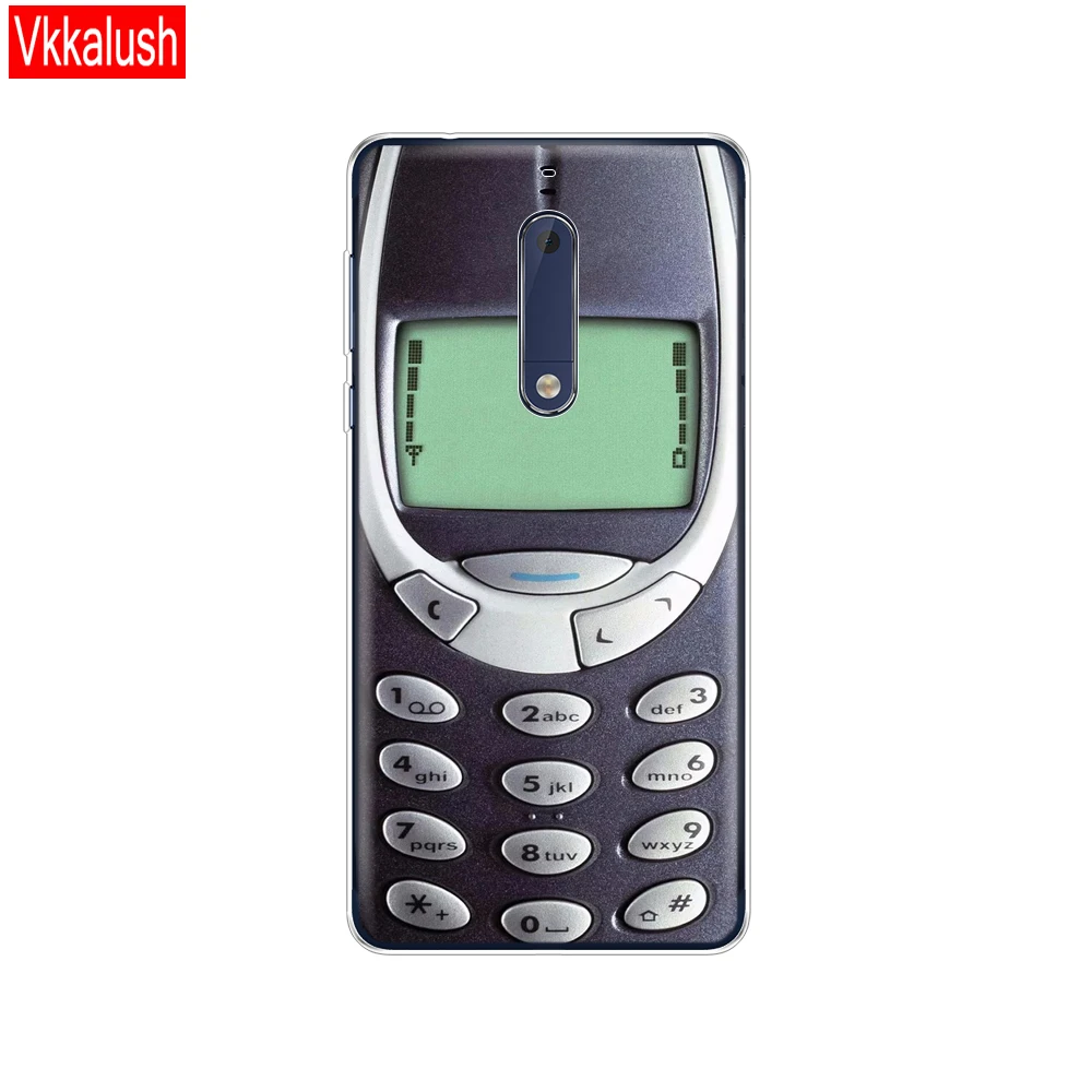 80052 Чехол для Nokia 1 2 2,1 3 3,1 5 5,1 Plus Мягкий ТПУ силиконовый задний чехол противоударный чехол Бампер корпус - Цвет: 80052