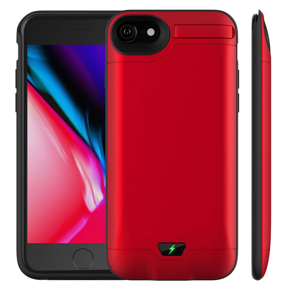 5200/8200 мАч чехол для зарядного устройства для iPhone 8/7/6s/6 Портативный внешний аккумулятор для iPhone 8 7 6s 6plus запасная крышка зарядного устройства