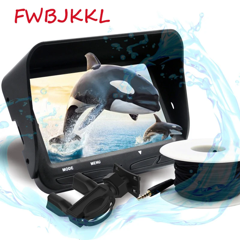 Проводной рыбопоисковый прибор 30 м подводная рыболовная камера монитор 4 5 дюйма 6