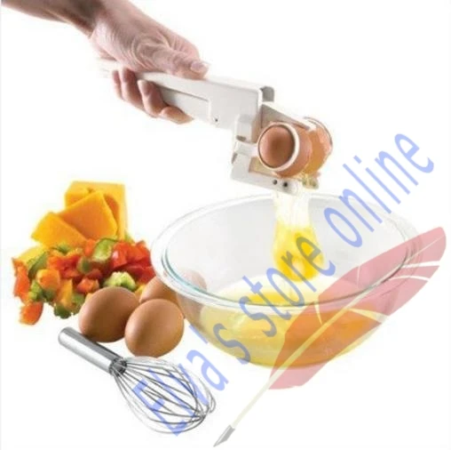 EZ Cracker Eggbeater Авто яйцо stiring сепаратор разделитель кухонная утварь кухонный