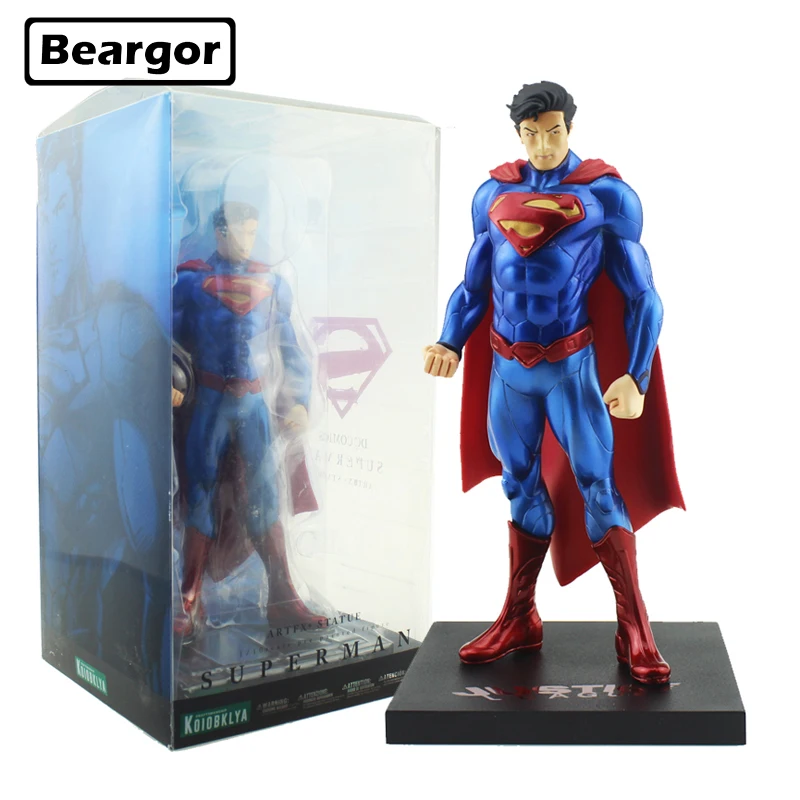 Бесплатная доставка 8 &quotСупергерои Вселенной DC JLA Новый 52 Супермен в коробке 20 см