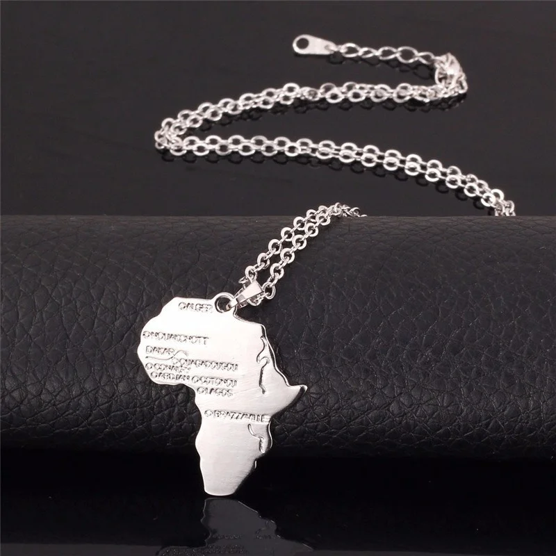 Модные женские и мужские ожерелье с подвеской в стиле хип-хоп модные африканские