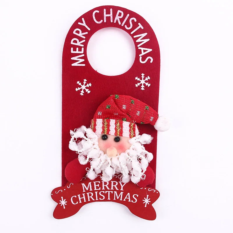 Подвески в виде Санта Клауса снеговика рождественские украшения подвесная