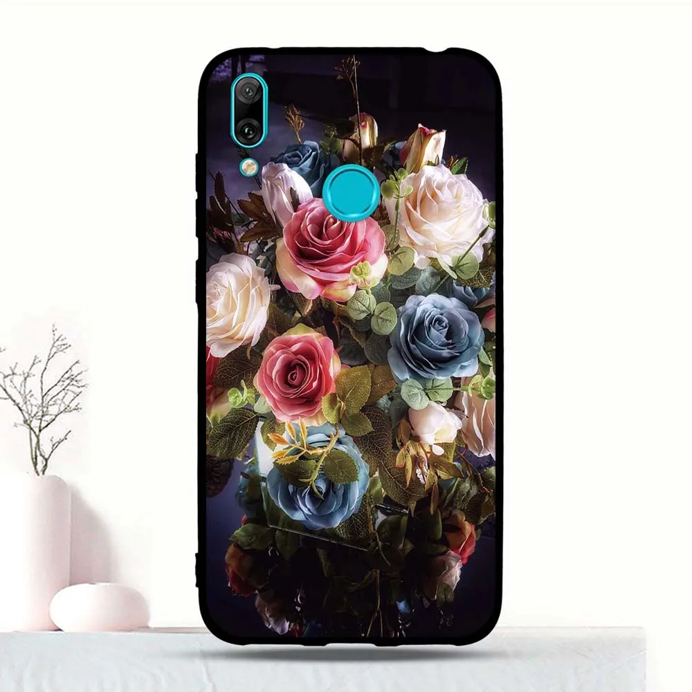 Для huawei Y7 Y7 Prime Y7 Pro чехол силиконовый для huawei Enjoy 9 мультяшный 3D принт Funda бампер чехол 6,2" чехол для телефона - Цвет: 5