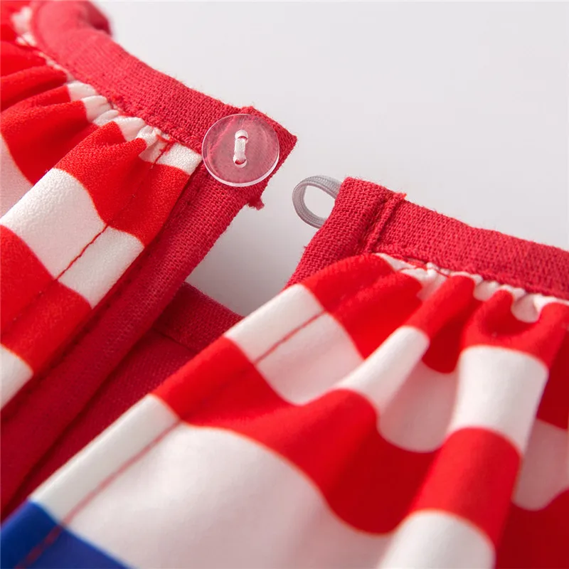 Хлопковый комбинезон с коротким рукавом для маленьких девочек комбинезоны