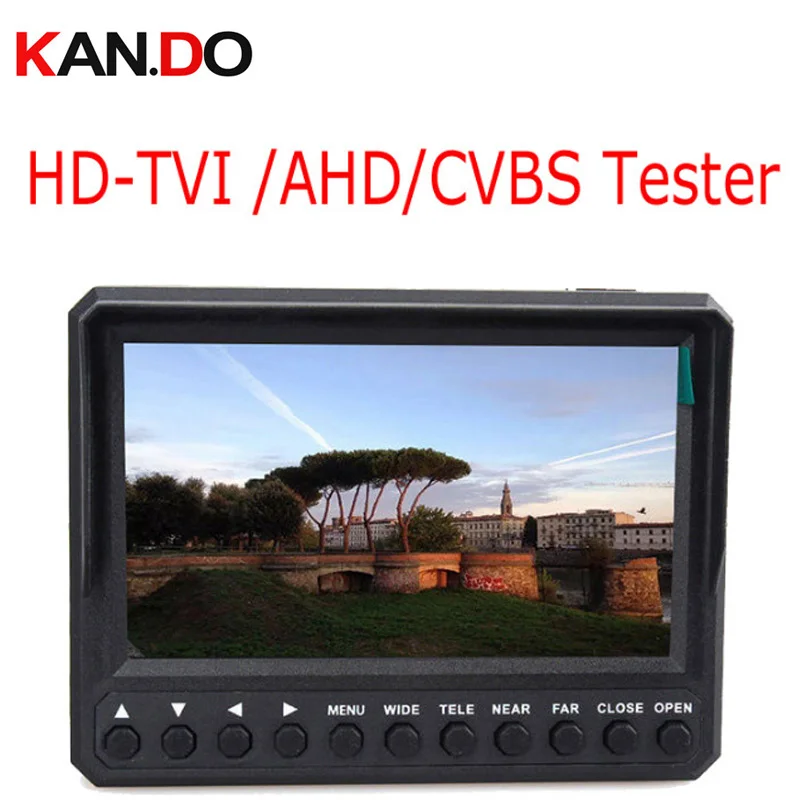 Новый браслет 4 3 дюймов ЖК дисплей CVBS TVI Камера Тесты er CCTV монитор HD 1080P AHD DVR