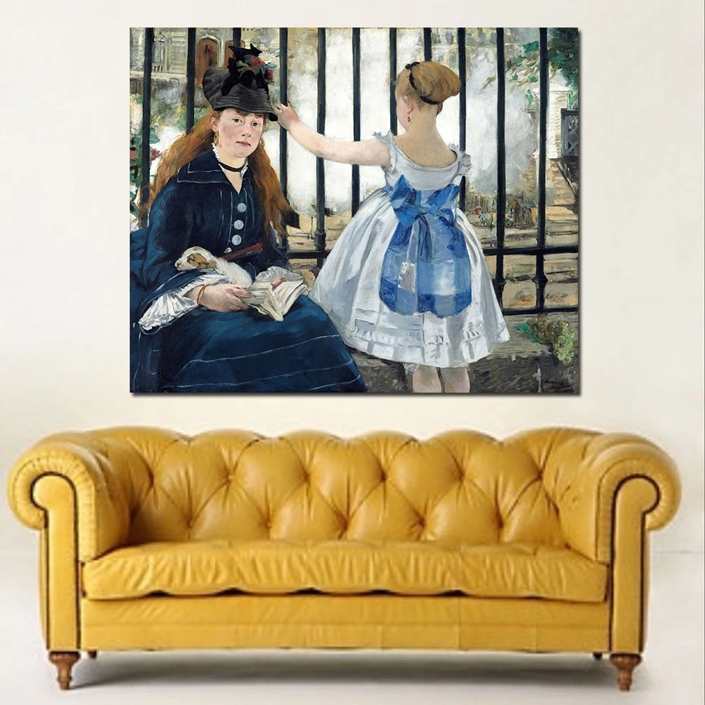JQHYART картины на холсте Edouard Manet классические настенные для гостиной домашний