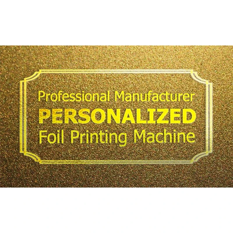 

LY 300 foil press machine digital hot foil stamping printer machine best sales color business card printing