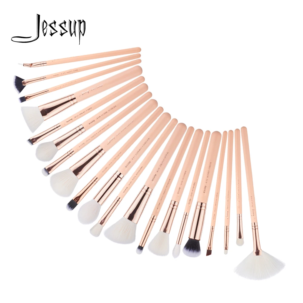 Jessup beauty 20 шт. набор кистей для макияжа maquiagem Professional completa контурная подводка теней