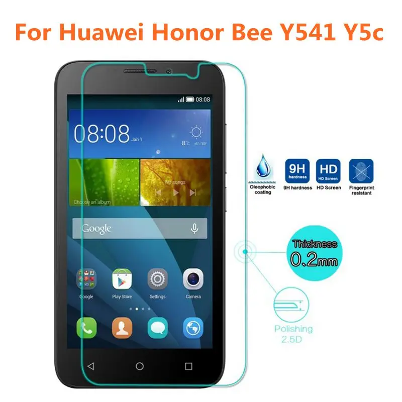Закаленное стекло для Huawei Honor Bee Y541 оригинальная Высококачественная защитная