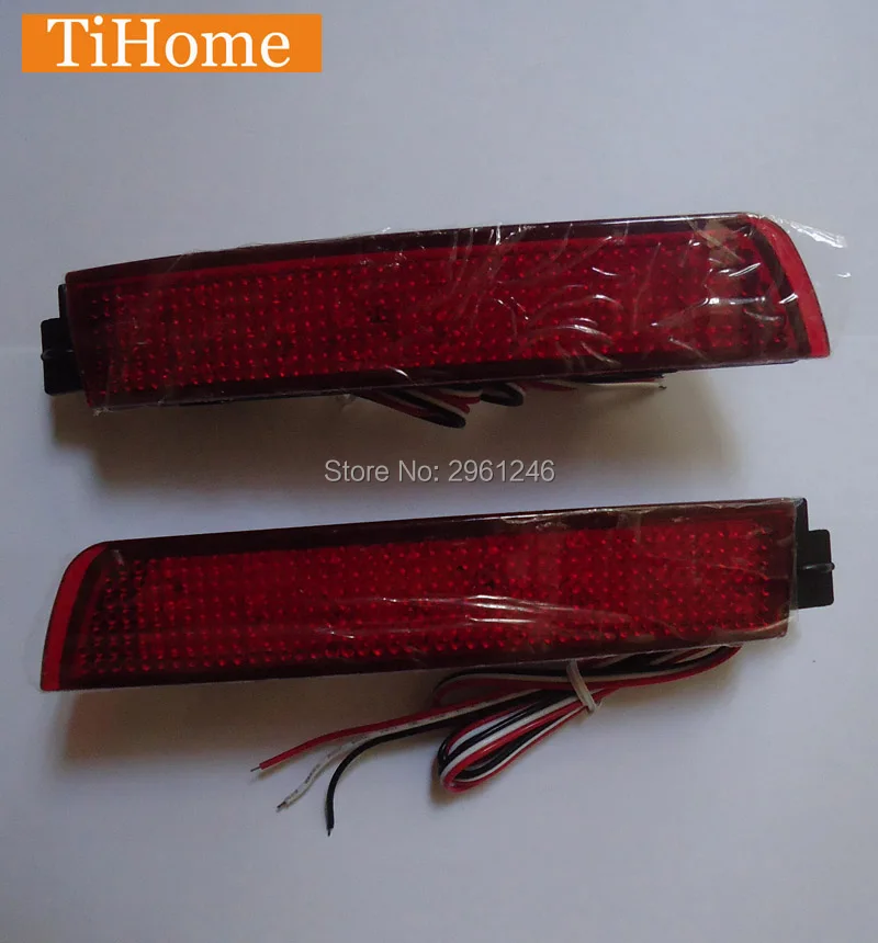 Лидер продаж! Бесплатная доставка светодиодный задний бампер отражатели задние