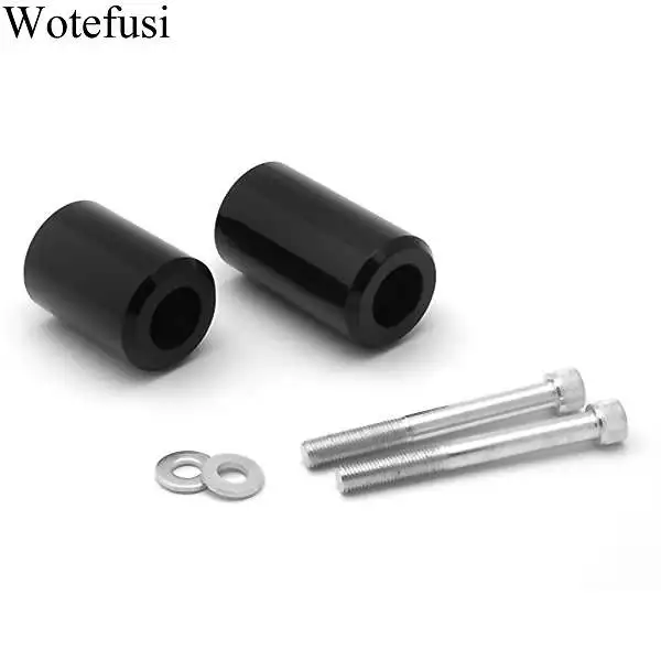 

Wotefusi Hot Sale New Black Motorcycle Frame Sliders Spike For Yamaha FZ6 Fazer 04-08 [P401]