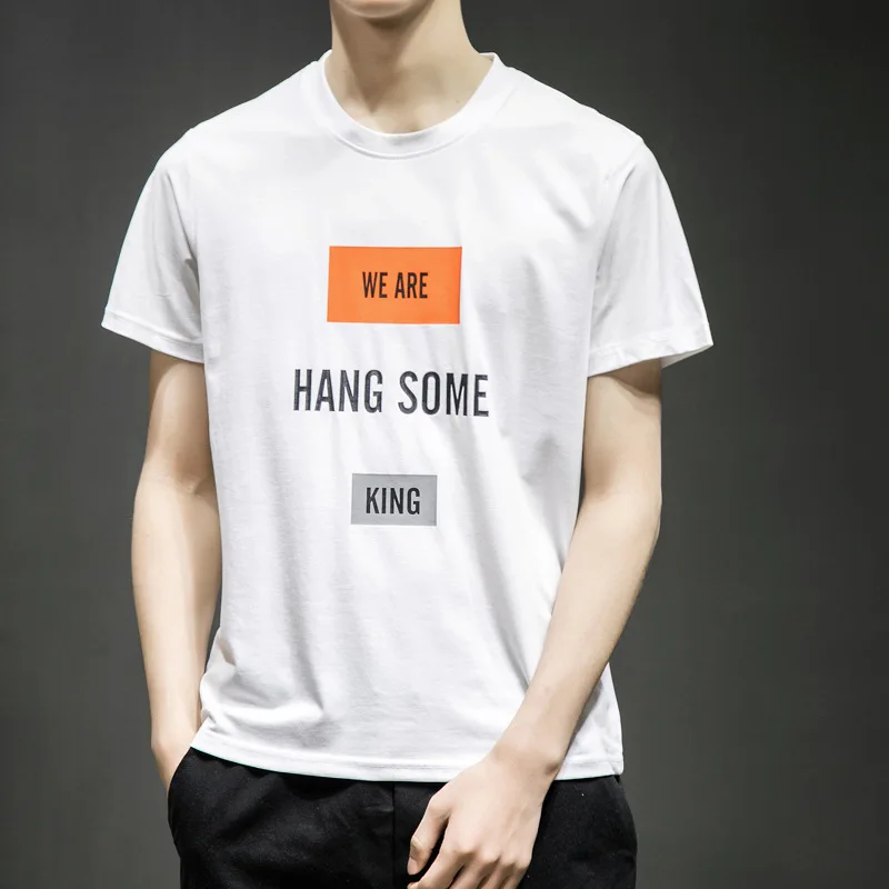 Мужская футболка модные Повседневное Для мужчин одежда 2018 Harajuku Camisetas Hombre