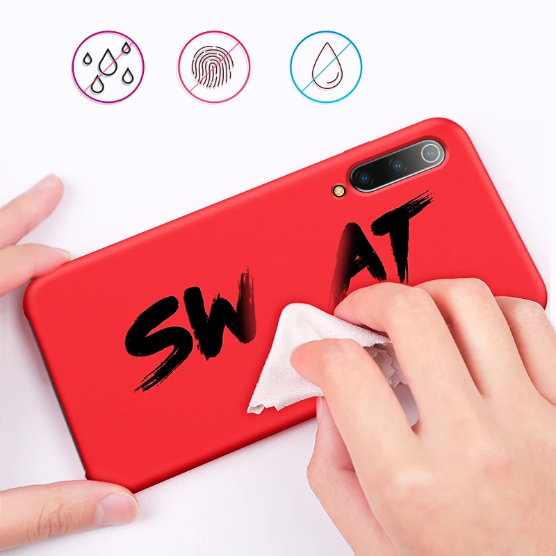 Жидкий силиконовый чехол GKK для Xiaomi Mi 9 противоударный Ультратонкий Мягкий из ТПУ