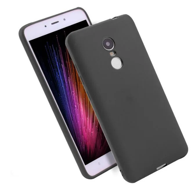 Чехол для Xiaomi Redmi Note 4 4X роскошный Ультратонкий силиконовый матовый мягкий чехол